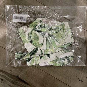 Saint Tropez sarong one size palm bottom small Covelli top medium